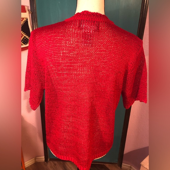 Vintage Sag Harbor Short Sleeve Sweater - Picture 6 of 16